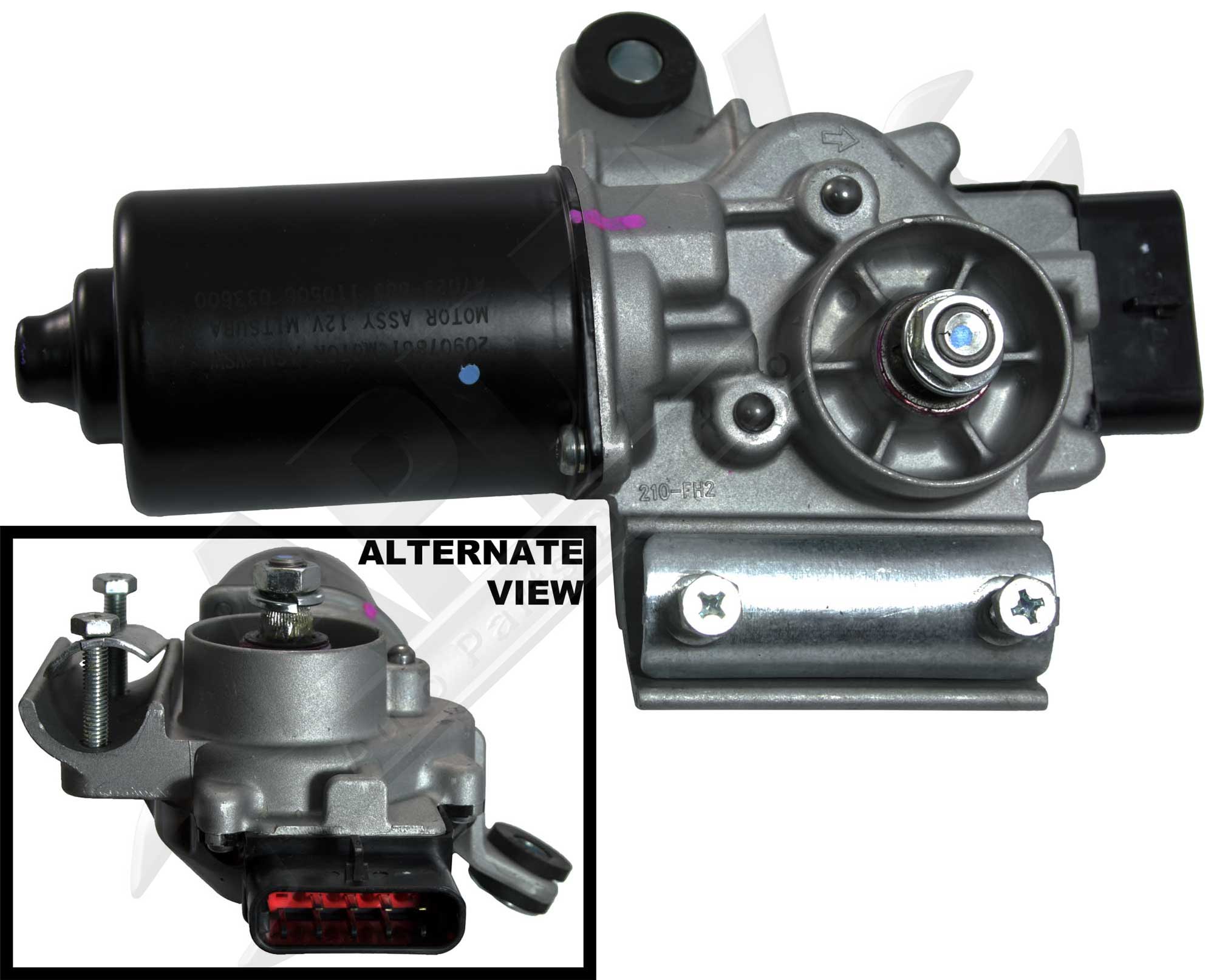 APDTY 20907861 Windshield Wiper Motor With Intermittent Pulse Control