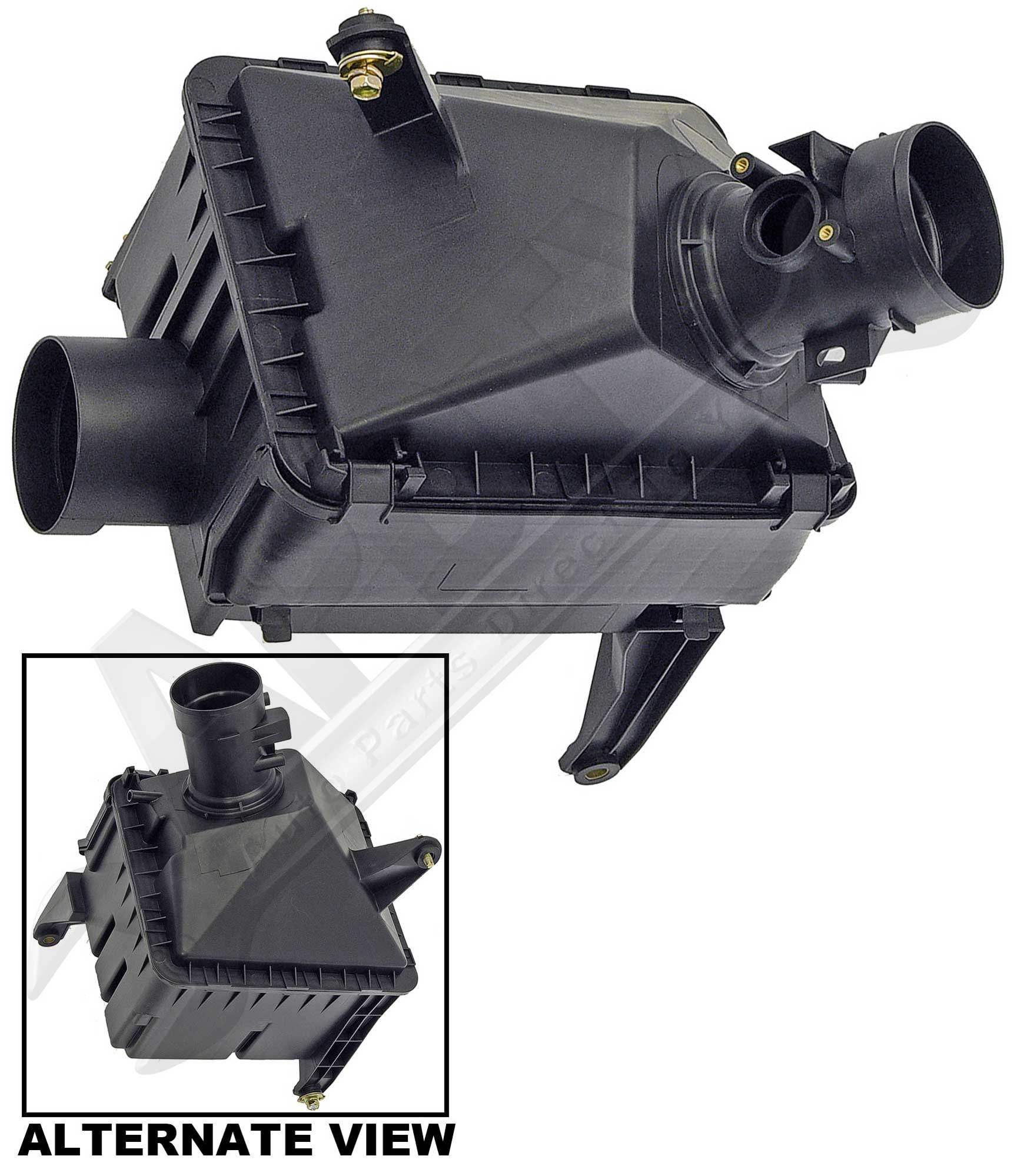 APDTY 369615 Engine Air Filter Box Upper & Lower Housing Assembly 9904