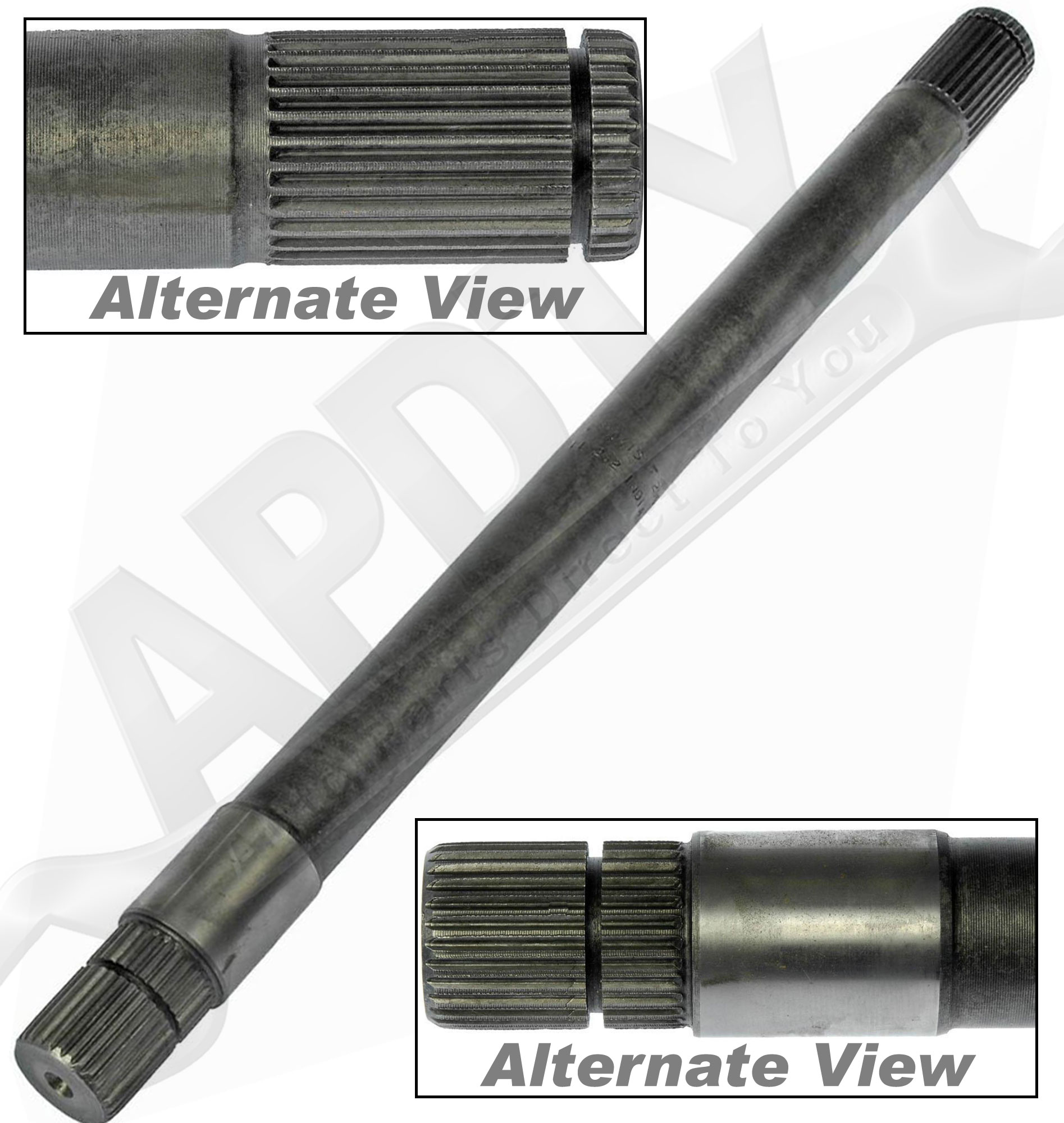 APDTY 741526 Front Axle Shaft Front Right Intermediate (Replaces